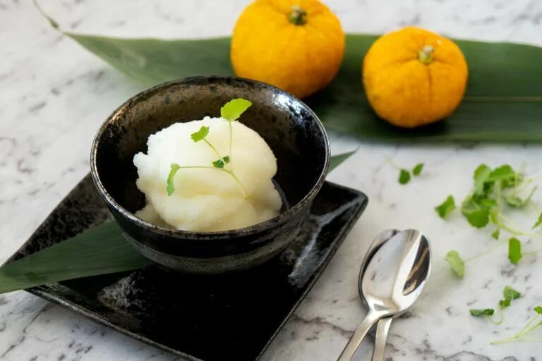 Yuzu Sorbet
